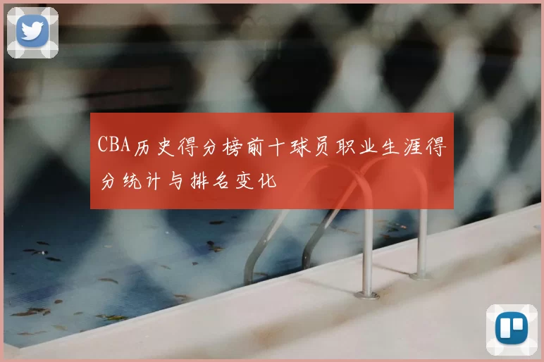 CBA历史得分榜前十球员职业生涯得分统计与排名变化